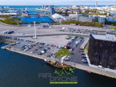 Navire marchand "Très Hombres" a quai. Port du Havre