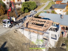 Suivi de chantier construction maison. Architecte F.Boch